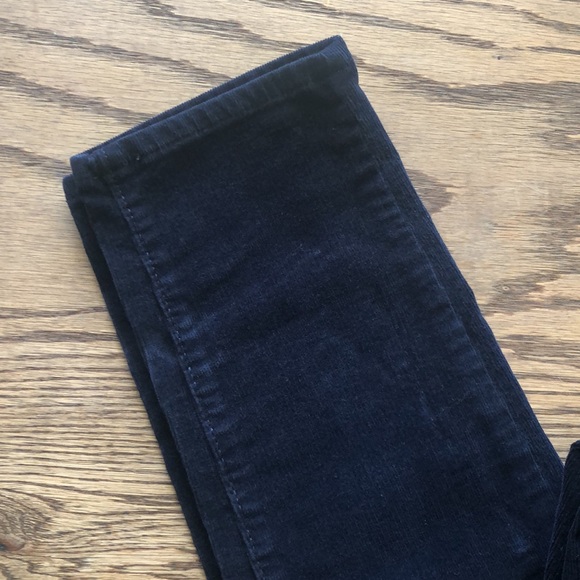 LOFT Skinny Navy Corduroys - Picture 2 of 7